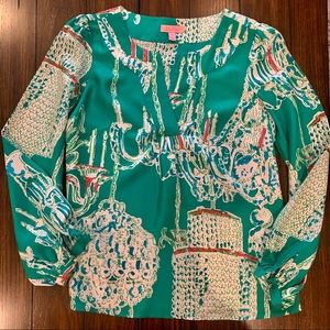 🦄🦄 HTF Lilly Pulitzer Jaiden Swingers Top XS